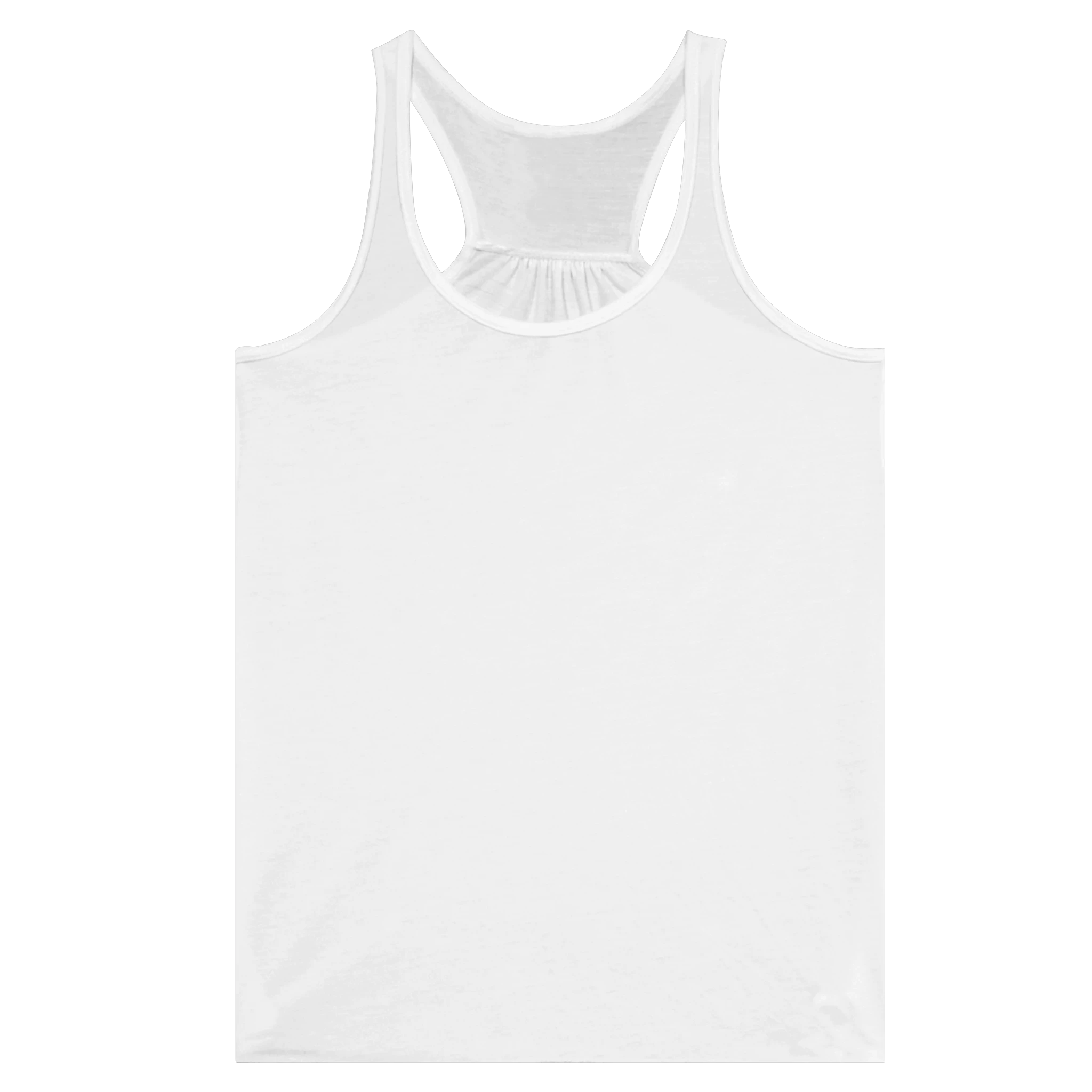 Singlet med racerback-effekt for dame