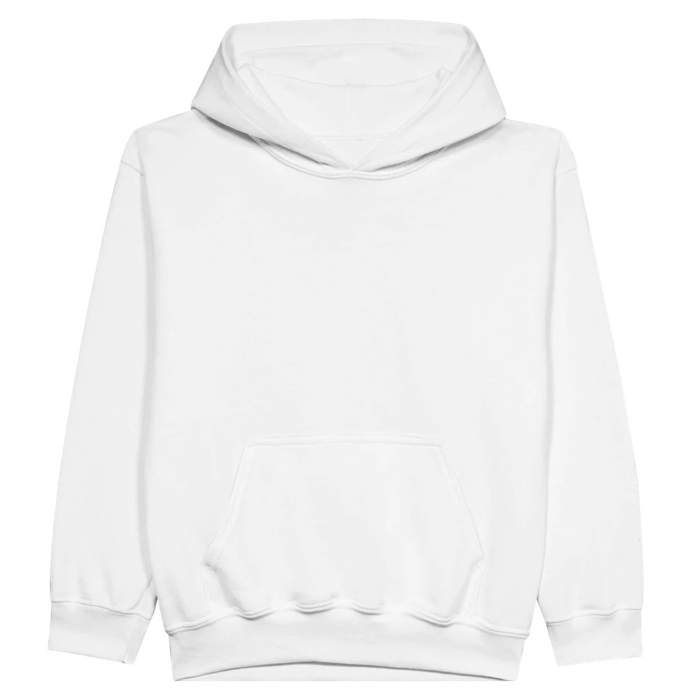 Mellomvekts fleece-hettegenser for barn 4
