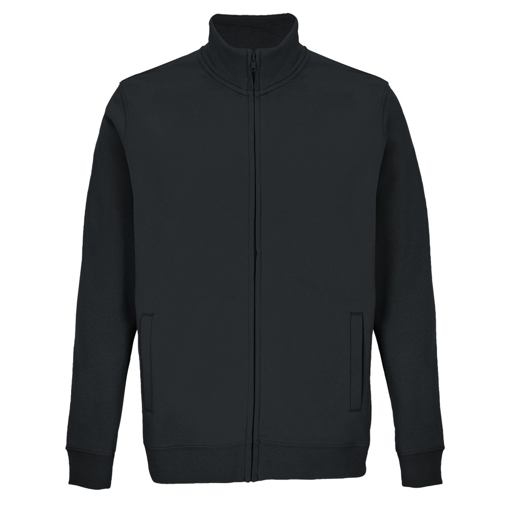 Unisex genser med glidelås i resirkulert blanding 4