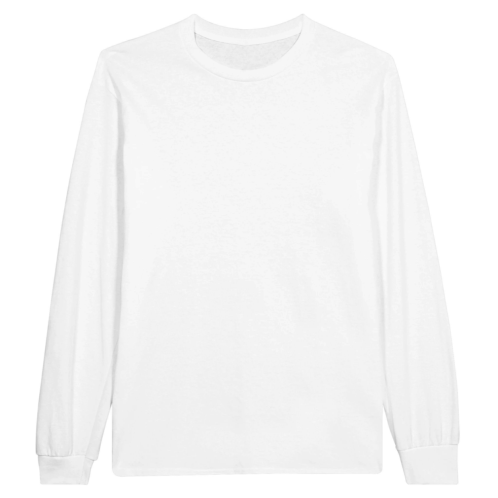 Klassisk unisex langermet t-skjorte