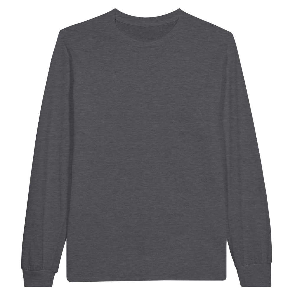 Klassisk unisex langermet t-skjorte 5