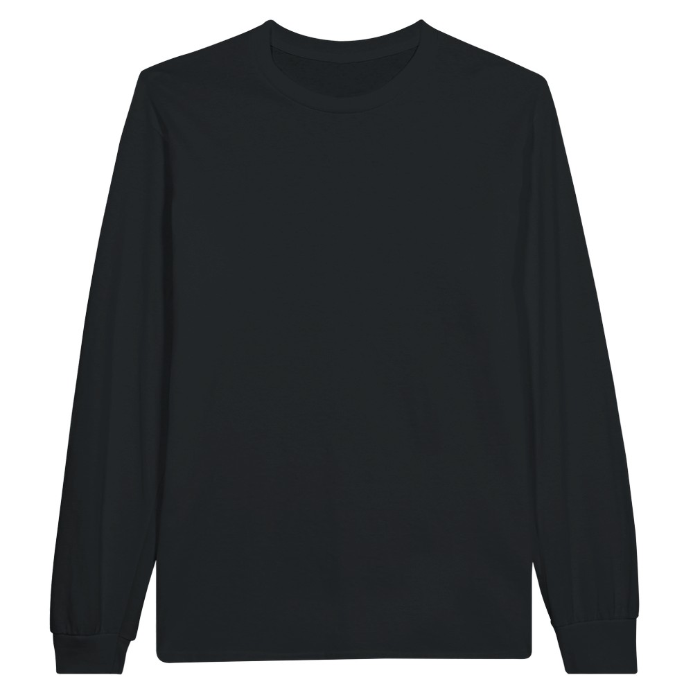Klassisk unisex langermet t-skjorte 9