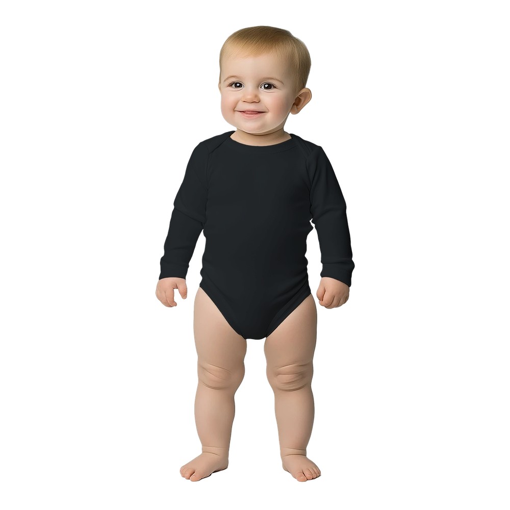 Klassisk langermet babybody 5