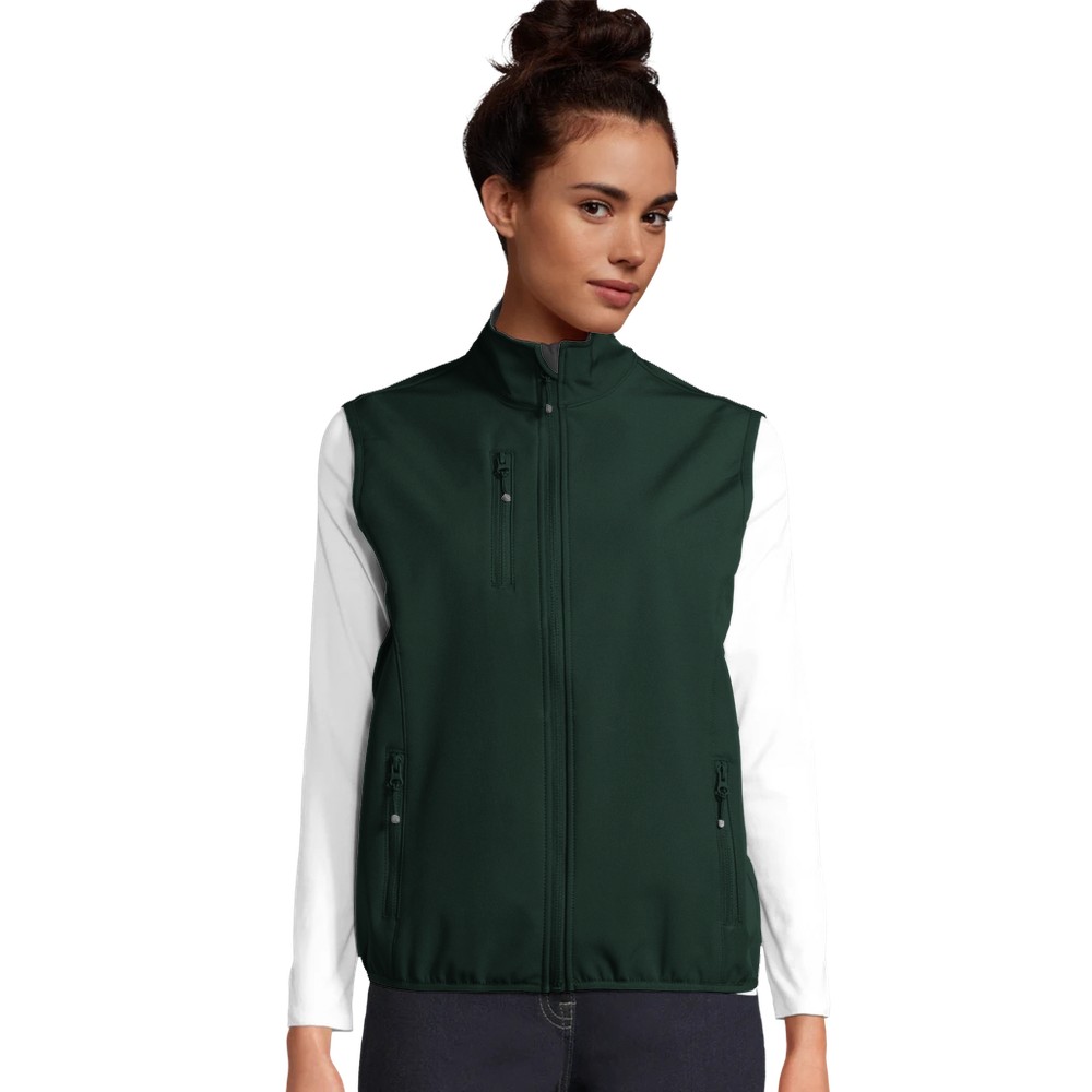 Softshell-bodyvarmervest for kvinner med resirkulert polyester 4