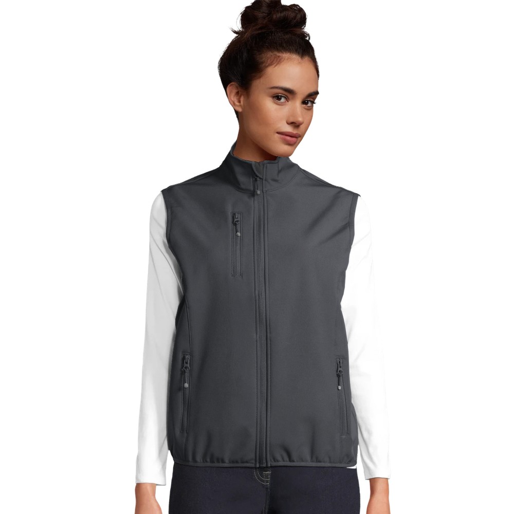 Softshell-bodyvarmervest for kvinner med resirkulert polyester 5