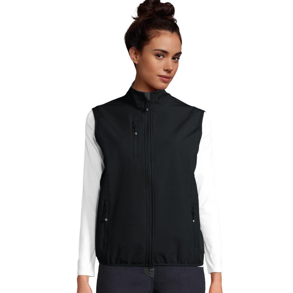 Softshell-bodyvarmervest for kvinner med resirkulert polyester 6