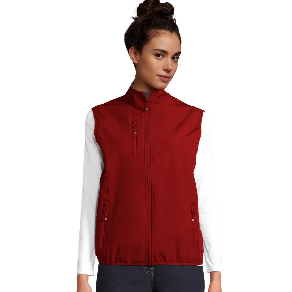 Softshell-bodyvarmervest for kvinner med resirkulert polyester 9